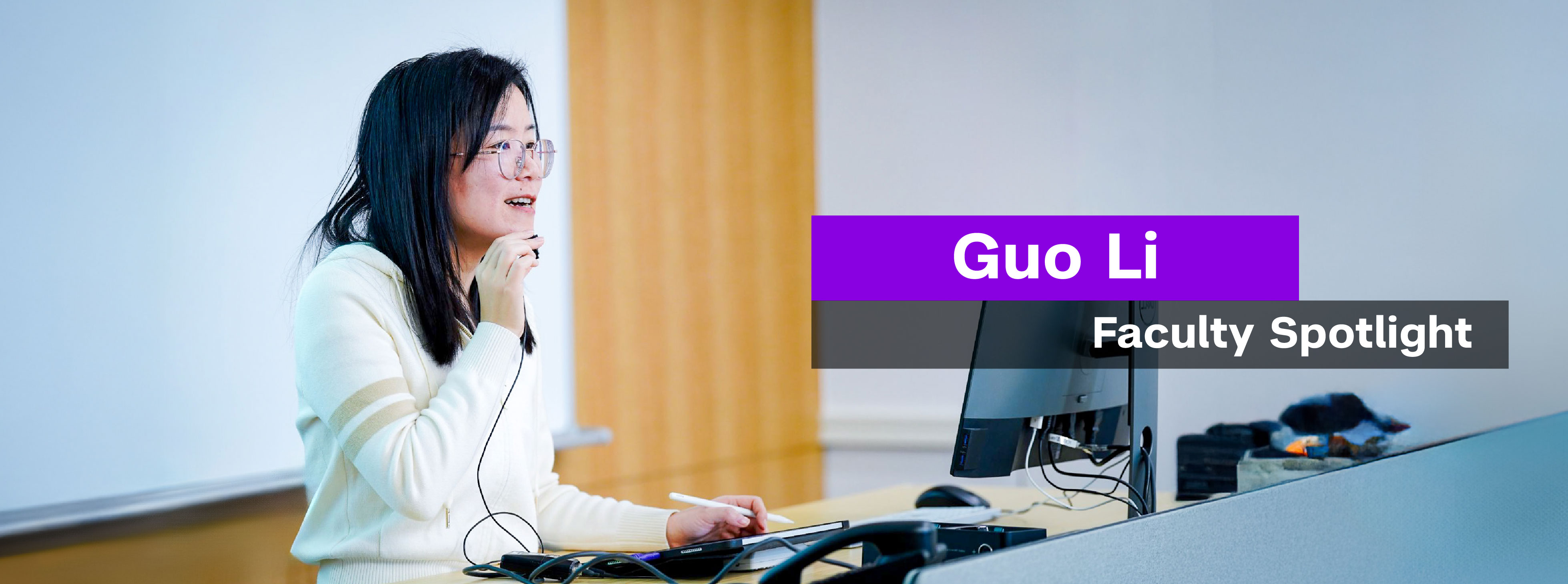 Guo Li: At the Helm of Data Science and Teaching | CSDSE | NYU Shanghai