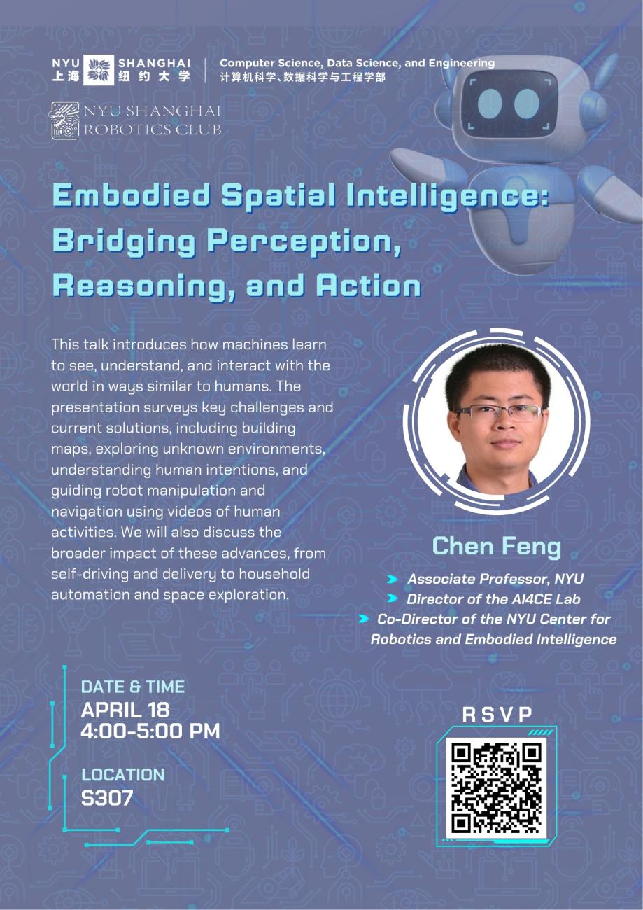 Embodied Spatial Intelligence: Bridging Perception, Reasoning, and Action