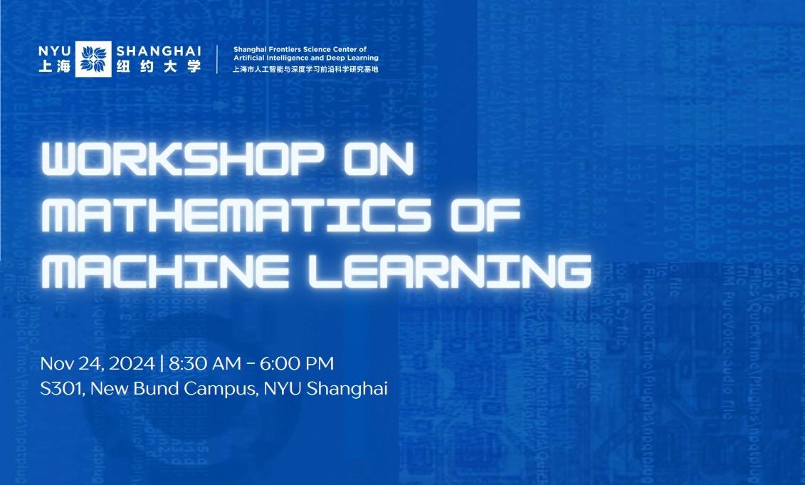  SFSC | Workshop on Mathematics of Machine Learning