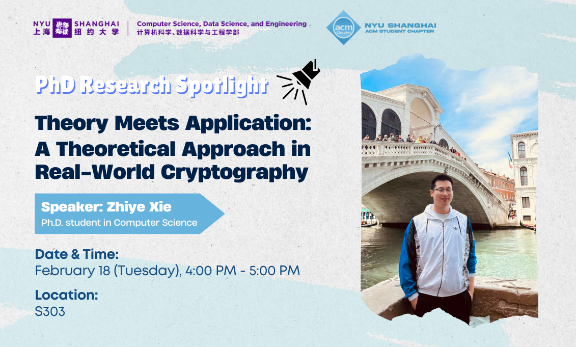  PhD Research Spotlight | Theory Meets Application: A Theoretical Approach in Real-World Cryptography